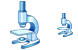 Microscope icons