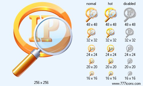 IP Lookup Icon Images