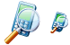 Phone lookup icons
