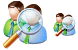 Search people icons