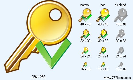 Apply Key Icon Images