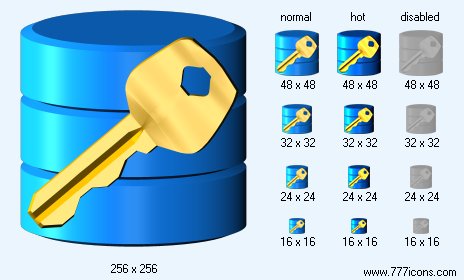 Database Security Icon Images