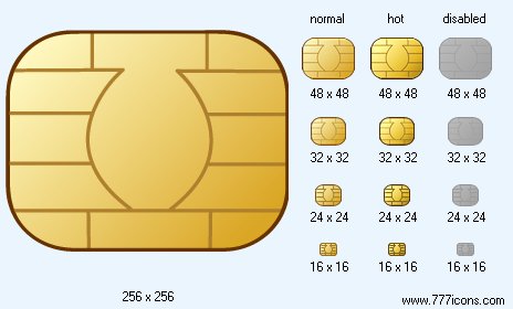 EEPROM-Chip Icon Images
