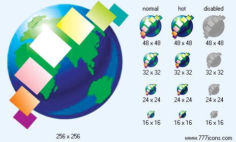 Internet Application Icon Images