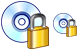 Locked CD icons