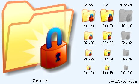 Locked Folder V2 Icon Images