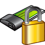 Locked PCMCIA Device icon