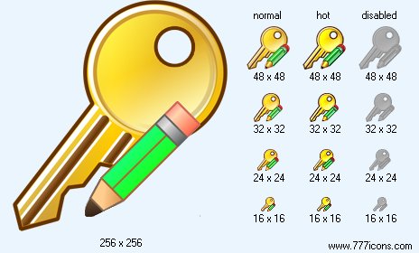 Modify Key Icon Images