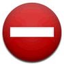 No Entry icon