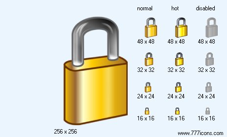 Overlay Lock Icon Images