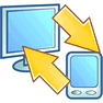 PC-PDA Synchronization icon