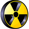 Radiation 3D icon