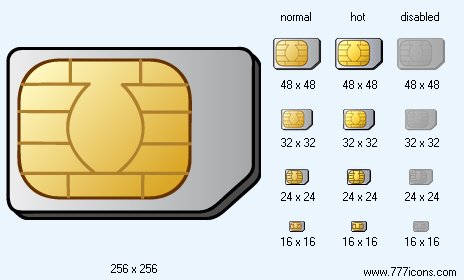 Sim-Card Icon Images