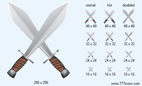 Swords Icon Images