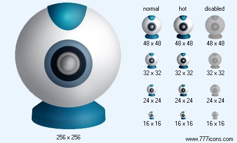 Web-Camera V2 Icon Images