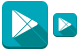 Google play icons