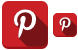 Pinterest icons