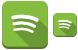 Spotify icons