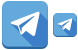 Telegram icons