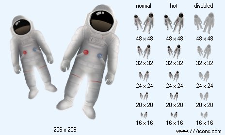 Astronauts Icon Images