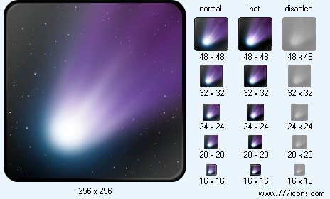 Comet Icon Images