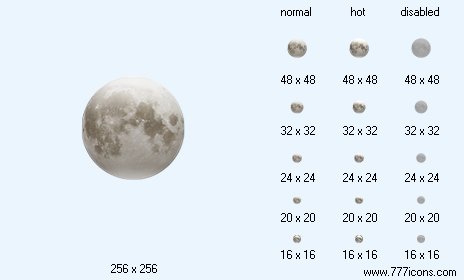 Moon Icon Images