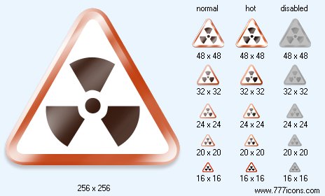 Radiation Icon Images