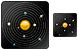 Solar system icons