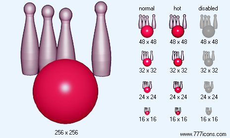 Bowling Icon Images