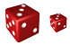 Dice icons