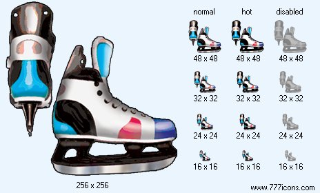 Skates Icon Images