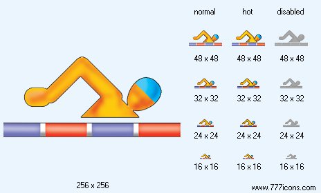Swimming Icon Images
