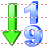 Sorting 1-9 icon