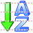 Sorting A-Z icon