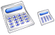 Calculator icons
