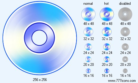 CD-Disk Icon Images