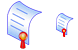 Certificate icons