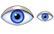 Eye icons