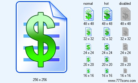 Price List Icon Images