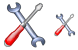 Settings icons
