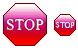 Stop icons