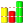3d bar chart icon