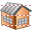 Red house icon