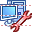 Repair computer icon