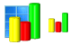 3d bar chart ico