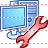 Repair computer icon