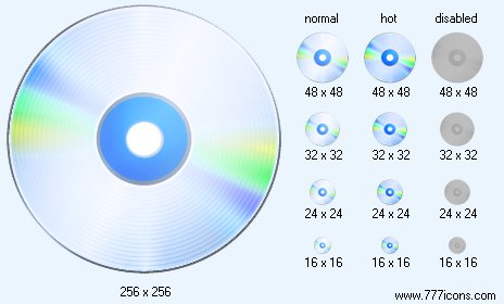 CD-Disk Icon Images