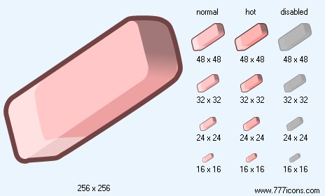 Eraser V3 Icon Images