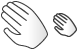 Hand icons