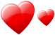 Heart icons